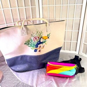 Tote, Large Beach Tote and 70’s Fanny Pack